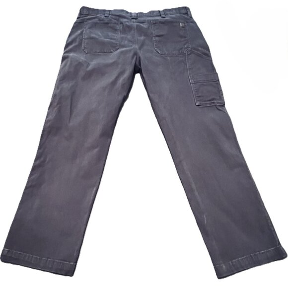 Weatherproof Adventure Pants, Men's 40x32, Solid Black, Cargo Pockets - Picture 2 of 11